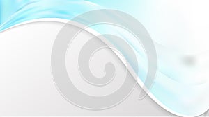 Abstract Blue and White Wave Business Background