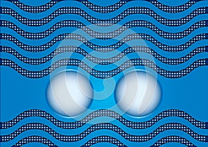 Abstract bluel background