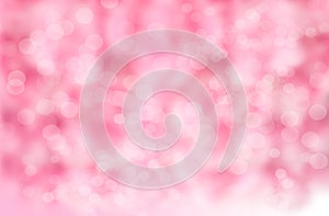 Abstract blur background : Beautiful pink Bokeh