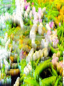 Abstract blur background and soft nature