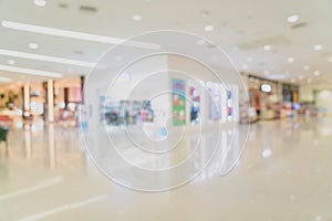 abstract blur and defocused in luxury shopping mall and retail s