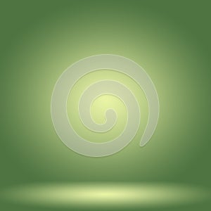 Abstract blur empty Green gradient Studio well use as background,website template,frame,business report