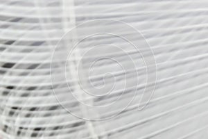 Abstract blur light gradient with white stripes, black and white color wallpaper background