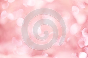 Abstract blur pink color for design, colorful bokeh light background