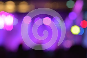 Abstract blur purple light background.