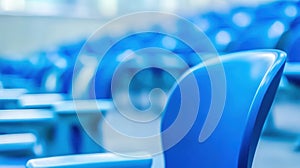 Abstract Blur University Lecture Hall Background