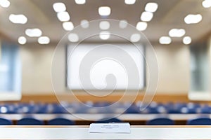 Abstract Blur University Lecture Hall Background photo