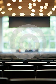 Abstract Blur University Lecture Hall Background photo