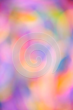 Abstract blured rainbow colors lights