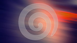 Abstract blurred background, red and blue diagonal lines on blue