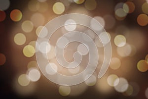 Abstract blurred bokeh