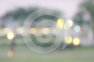 Abstract blurred city background with bokeh