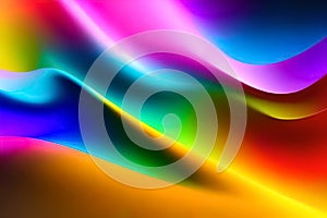 Abstract blurred color gradient background. Gradient design. generative ai