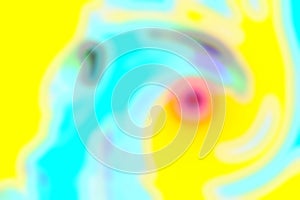 Abstract blurred color pictures used as bases and backgrounds for illustrations, drawings and other works. Pixelization.