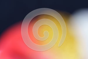 Abstract blurred horizontal background image, with bokeh.