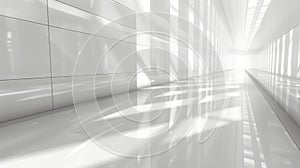 Abstract blurred modern workspace background