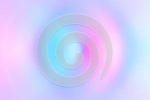 Abstract blurred multicolored swirl radial background spectrum neon pastel colors. Science energy sonic sound ripple wave