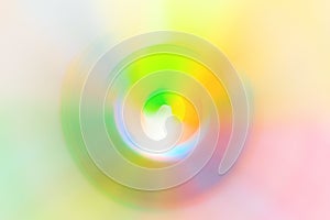 Abstract blurred multicolored swirl radial background spectrum neon vivid colors. Science energy spiritual hypnosis hallucination photo