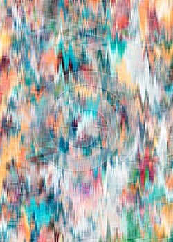 Abstract blurred pattern