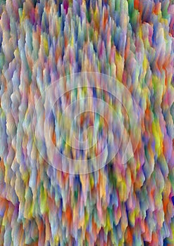 Abstract blurred pattern