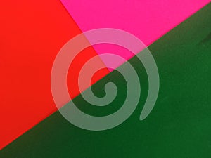 Abstract blurred  red pink green color paper texture background patterns for design or illustration, following modern fashion