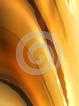 Abstract blurry background in yellow and orange to