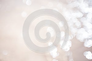 Abstract blurry circular bokeh background. photo