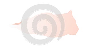 Abstract Blurry Fluid Shape Gradient Element, vector design Generative AI