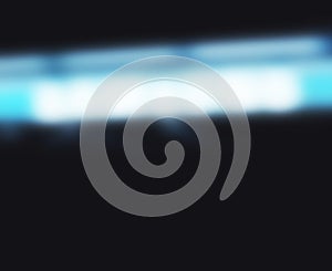 Abstract blurry neon logotype