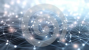 Abstract blurry technology big data digital background