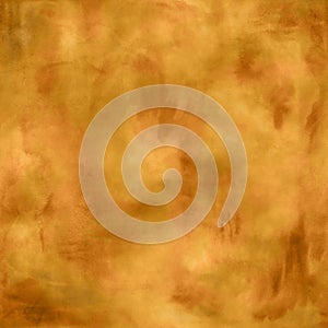 Abstract boho ocher watercolor background