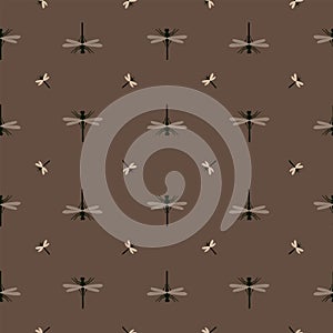 Abstract boho pattern. Seamless background