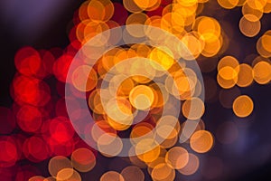 Abstract bokeh background Christmaslight.