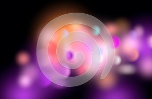 Abstract bokeh background, pink,purple and white.