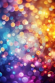 Abstract bokeh background photo