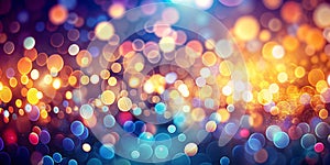 Abstract bokeh background photo