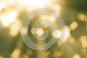 Abstract bokeh background and sunlight photo