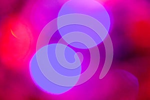 Abstract Bokeh blurred color light can use background