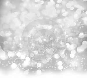 Abstract bokeh blurs background