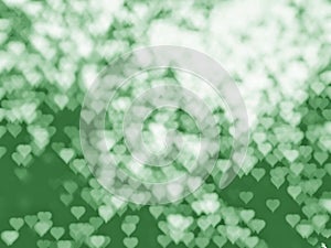 abstract bokeh heart texture dark green multiple lovely blur sweet green for background