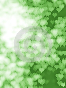 abstract bokeh heart texture dark green multiple lovely blur sweet green for background