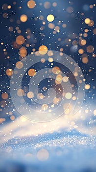 Abstract bokeh lights background