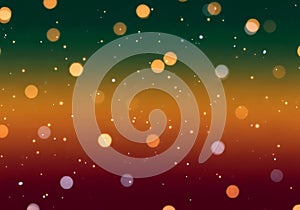 Abstract Bokeh Lights Gradient Background