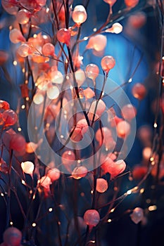 abstract bokeh lights in a soft, dreamy arrangement