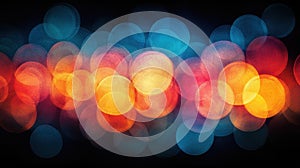 Abstract Bokeh Lightscape