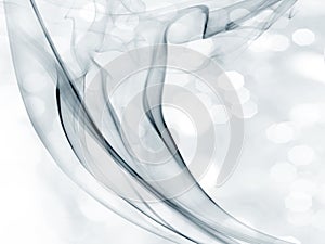 Abstract bokeh smoke series