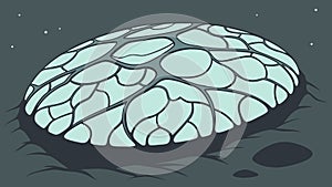 Abstract Brain Coral: Intricate Organic Pattern, vector design Generative AI