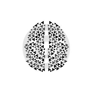 Abstract brain icon or logo