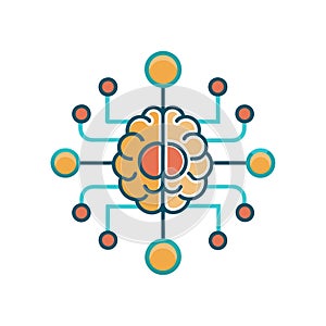 Abstract Brain Network: Artificial Intelligence, Neural Connections and Brain Technology