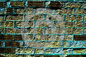 Abstract Brick Wall Background